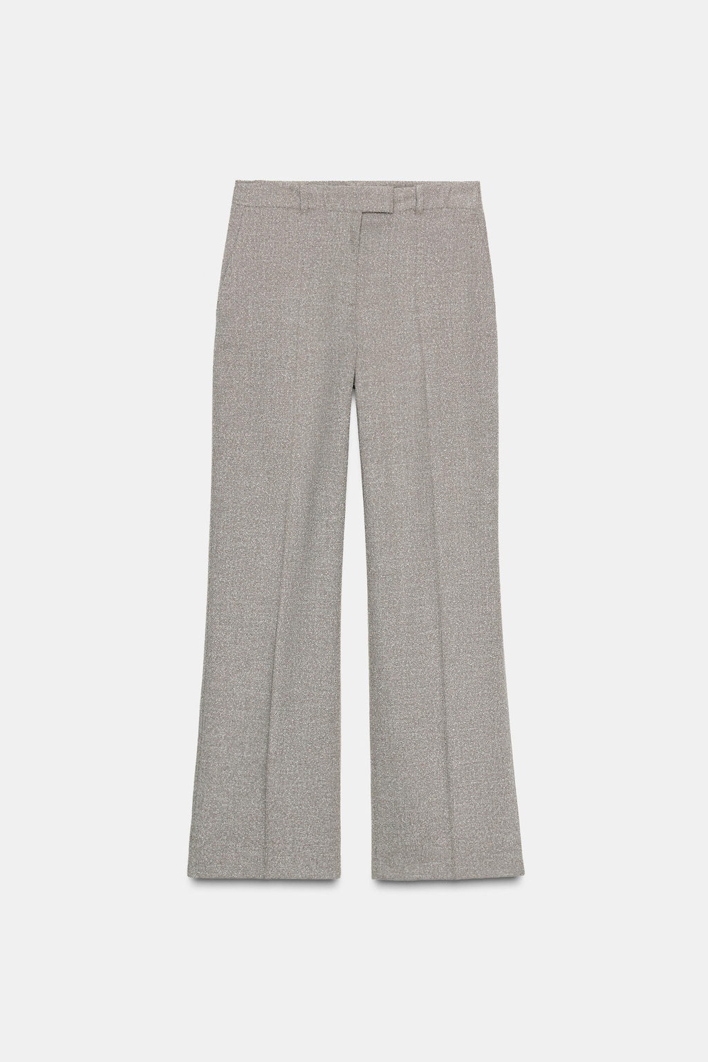 TEXTURED RUSTIC STRAIGHT-LEG TROUSERS - Zara фото 6