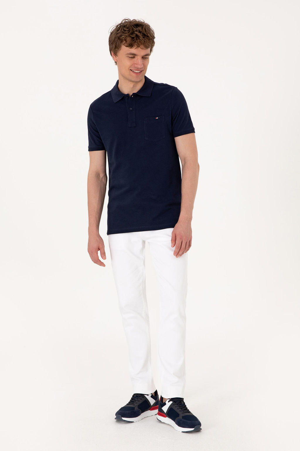 Erkek Regular Fit Polo Yaka Lacivert Ti__rt Sepette S_rpriz _ndirim - U.s. polo assn фото 4