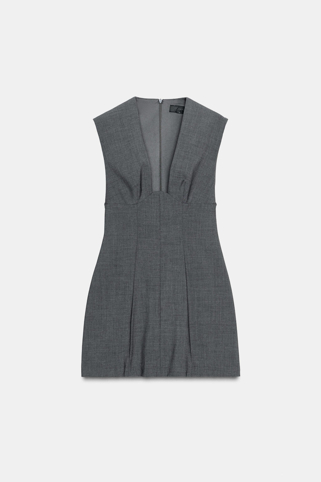 SHORT V-NECK DRESS - Zara фото 4