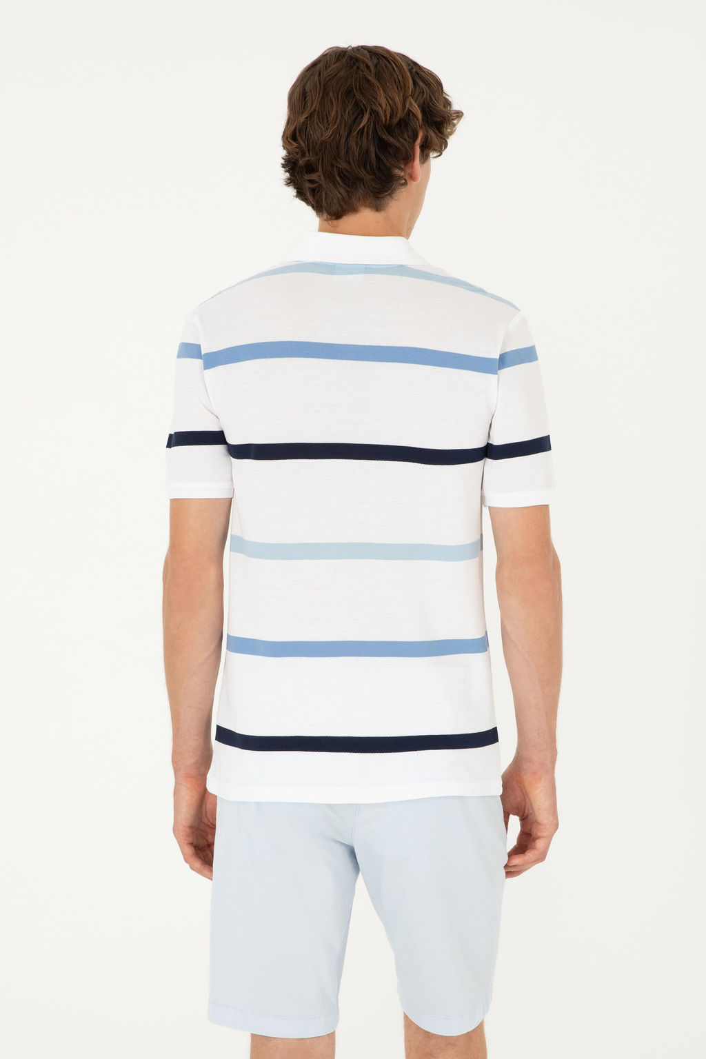 Мужская темно-синяя футболка Неожиданная скидка в корзине - U.s. polo assn фото 12