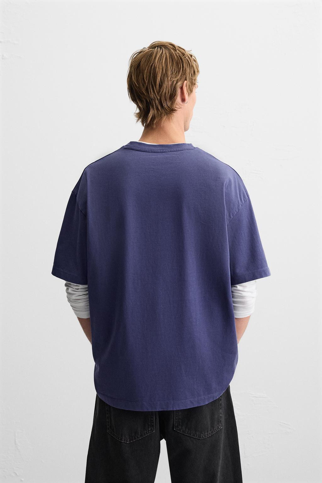 BASIC HEAVY WEIGHT T-SHIRT - Zara фото 80