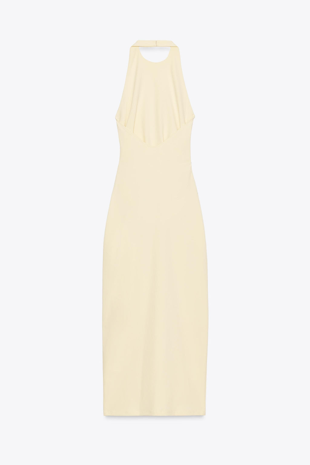 DRAPED HALTER DRESS - Zara фото 9