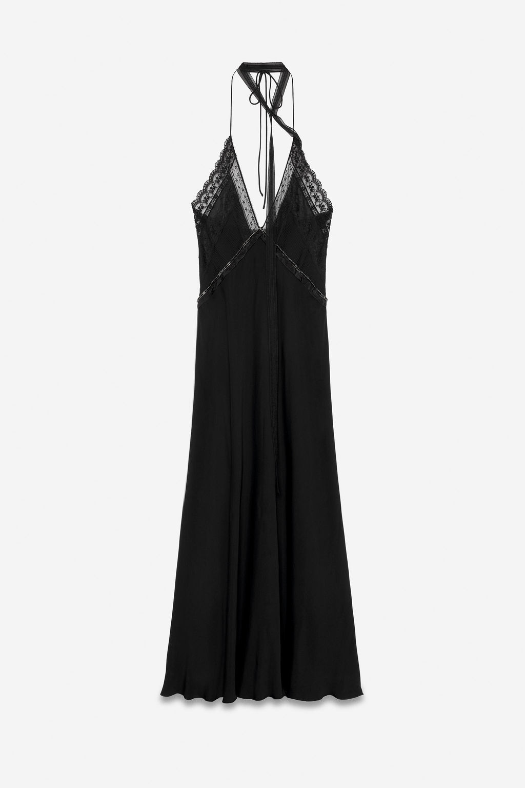 VESTIDO LENCERO - THE ITEM / Negro - Zara фото 6