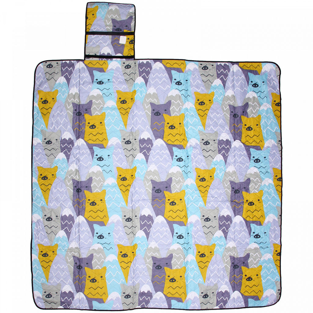 Коврик для пикника Медведи, 200*200 см