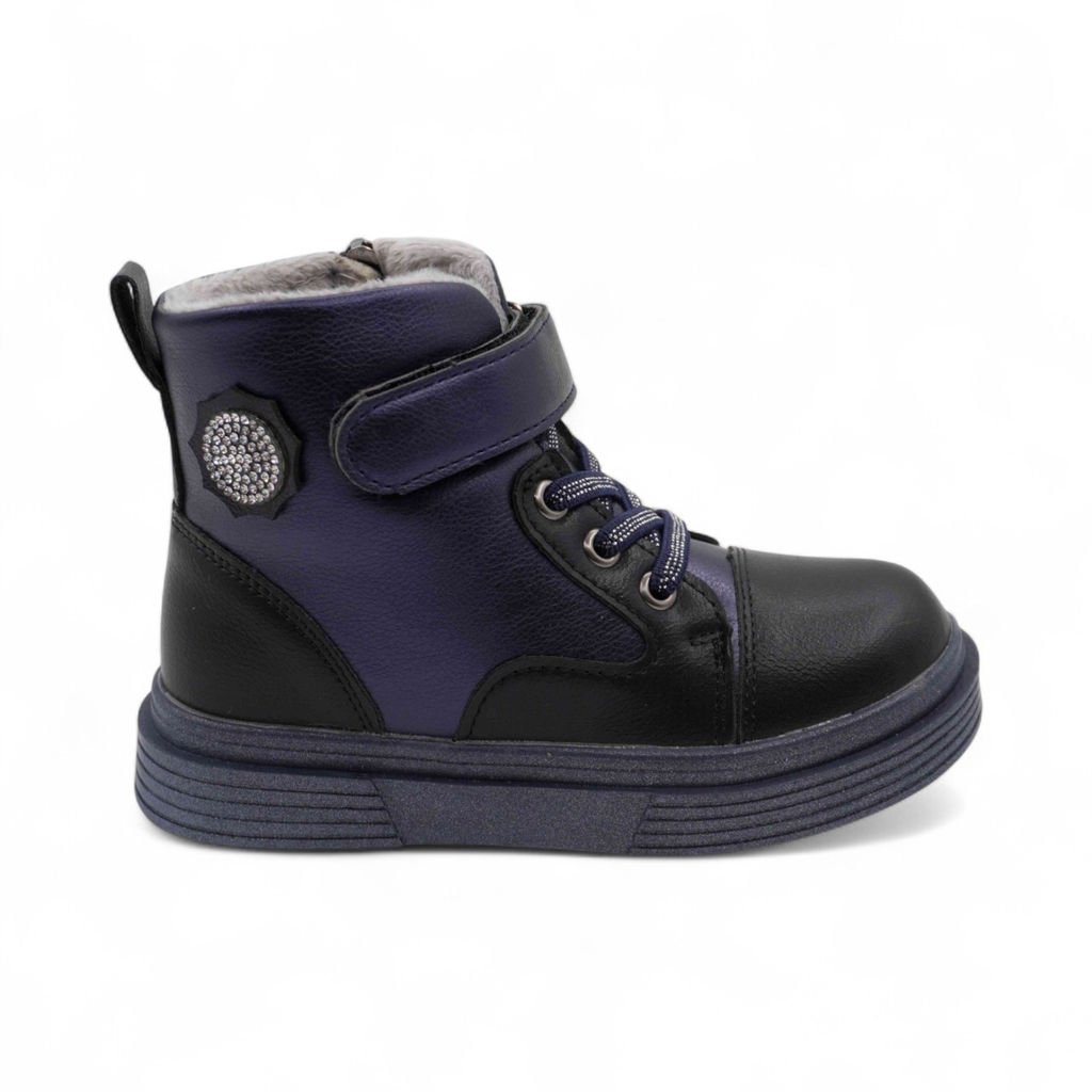 Ботинки PV234-2-2 черно синие - Sport фото 2