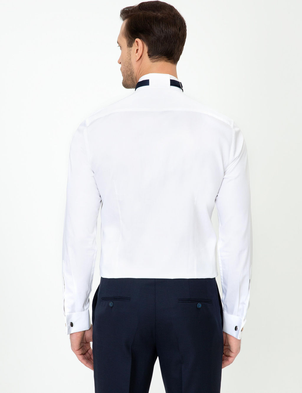 Beyaz Slim Fit Smokin G_mlek