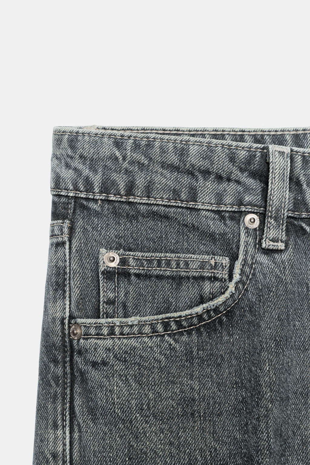 ZW COLLECTION LOW-RISE STRAIGHT JEANS - Zara фото 8