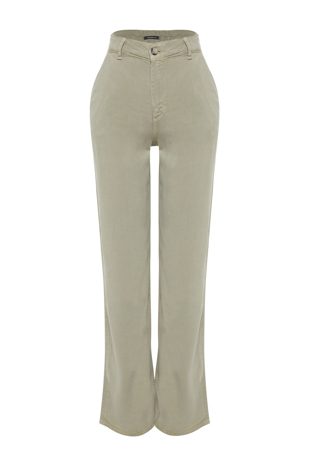 Bej More Sustainable %100 Tencel Dusuk Bel Wide Leg Jeans TWOSS23JE00219 - Trendyolmilla фото 25