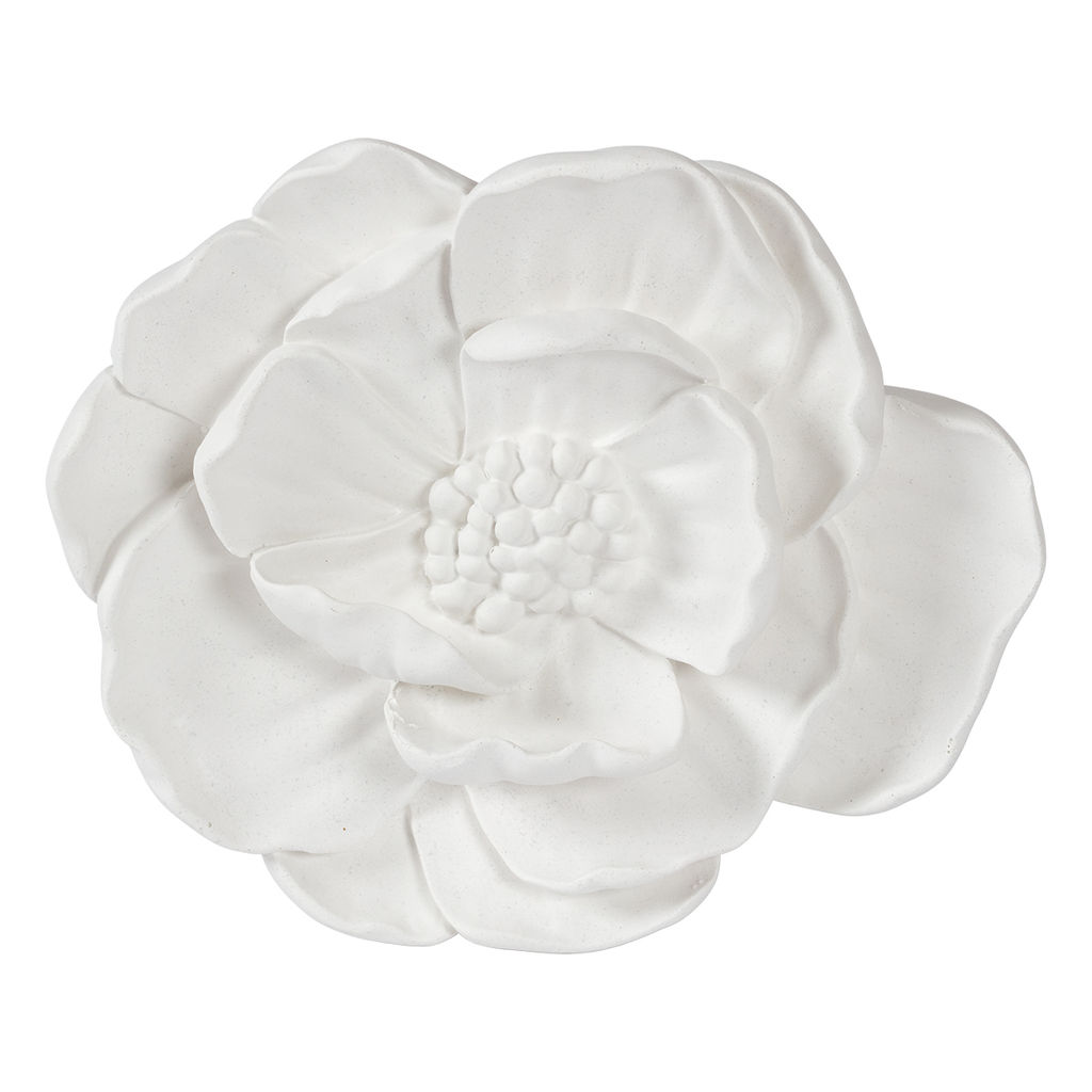 Заготовка для декорирования Love2art ТА-08 Фигурка гипс 15 х 14 х 3 см 1 шт 01 Цветок