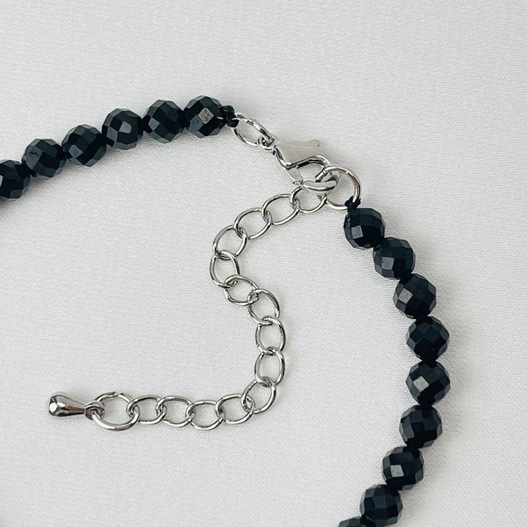 Браслет из Шпинели,Граната и Жемчуга 16,5 см + - Радуга самоцветов фото 4