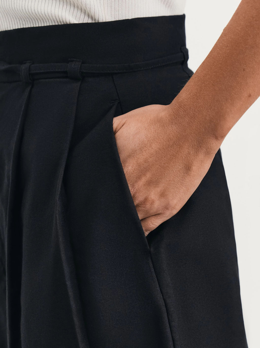 Шорты-бермуды из хлопка / Zarina  фото 6