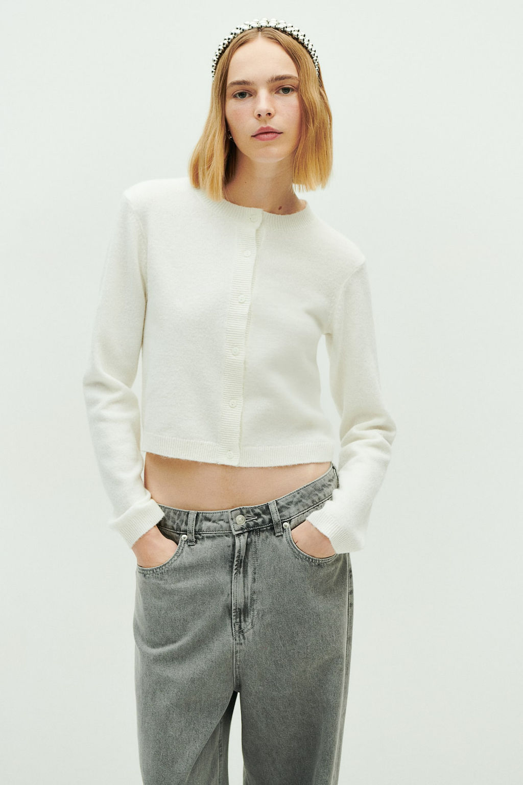 Cardigan de punto fino - H&m фото 2