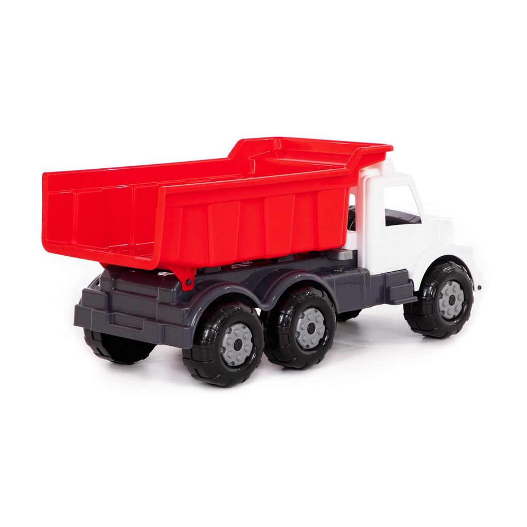 Буран №3, автомобиль-самосвал (бело-красный) - Полесье фото 4