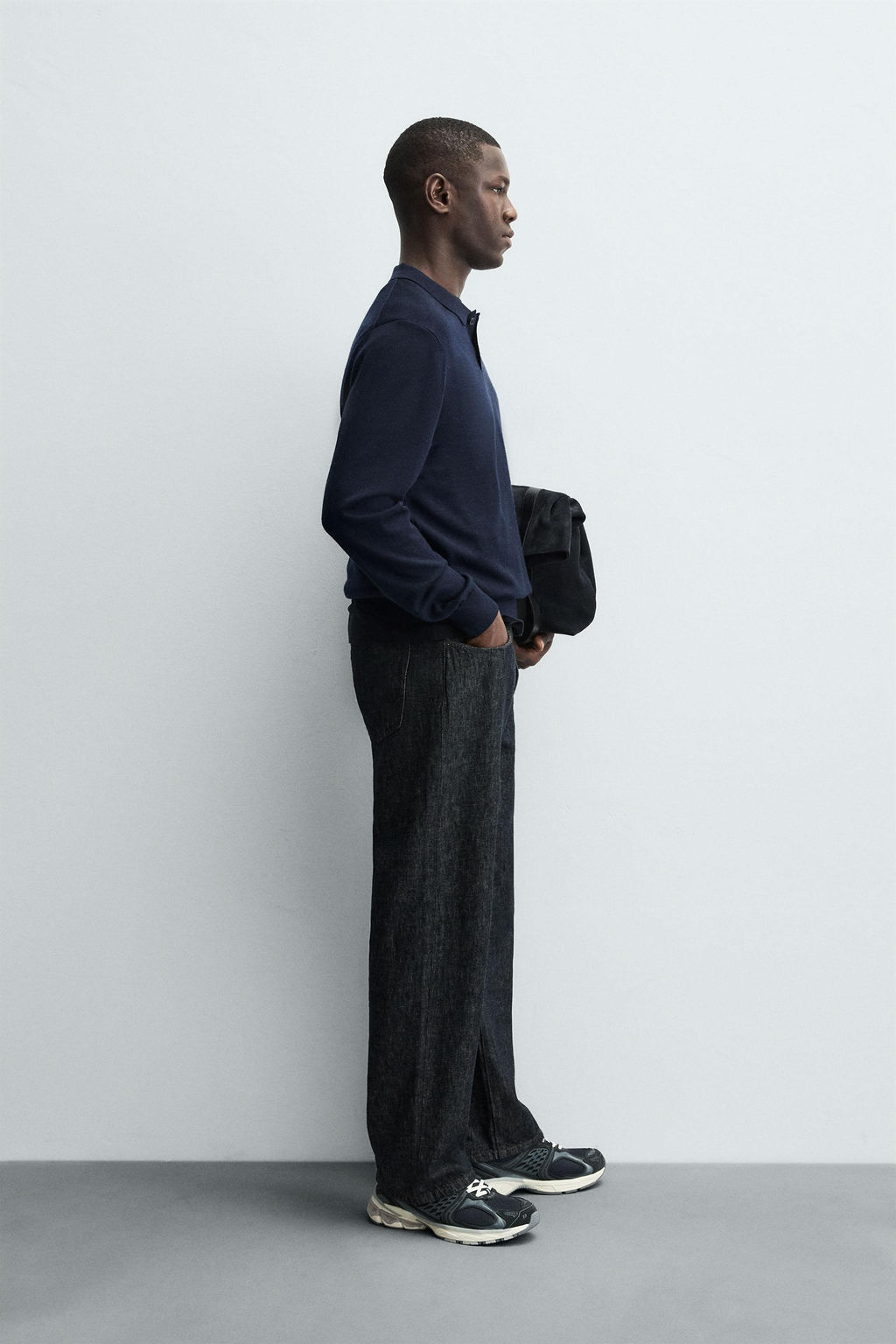 100% WOOL KNIT POLO SHIRT - Zara фото 4