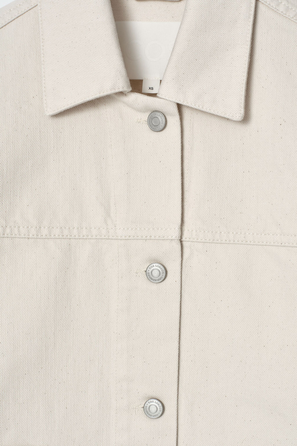 CHAQUETA DENIM BOXY - H&m фото 3