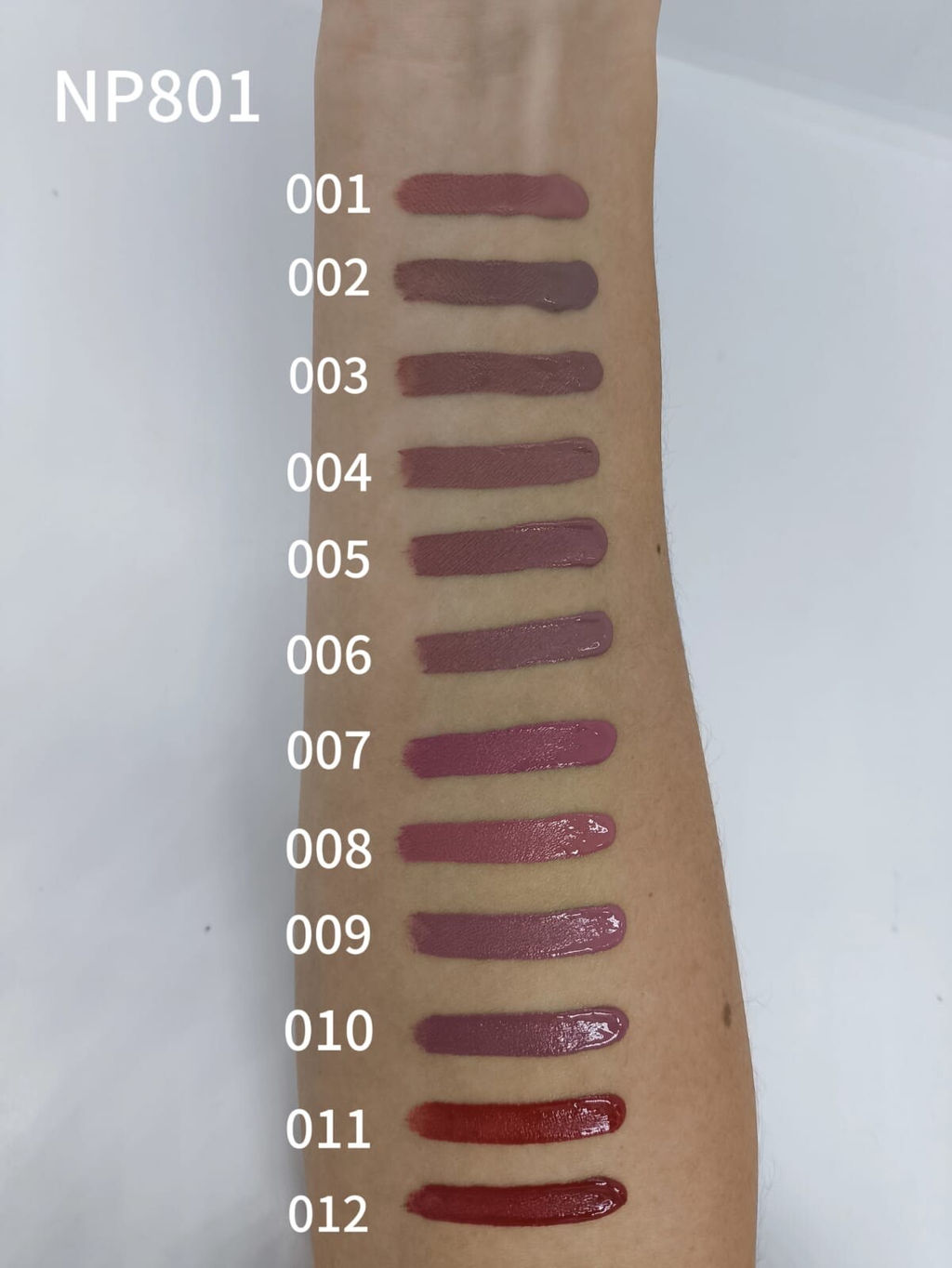 Neverti NP801 Жидкая матовая помада для губ тон 002 "Stay In Flexi Matte Liquid Lipstick"