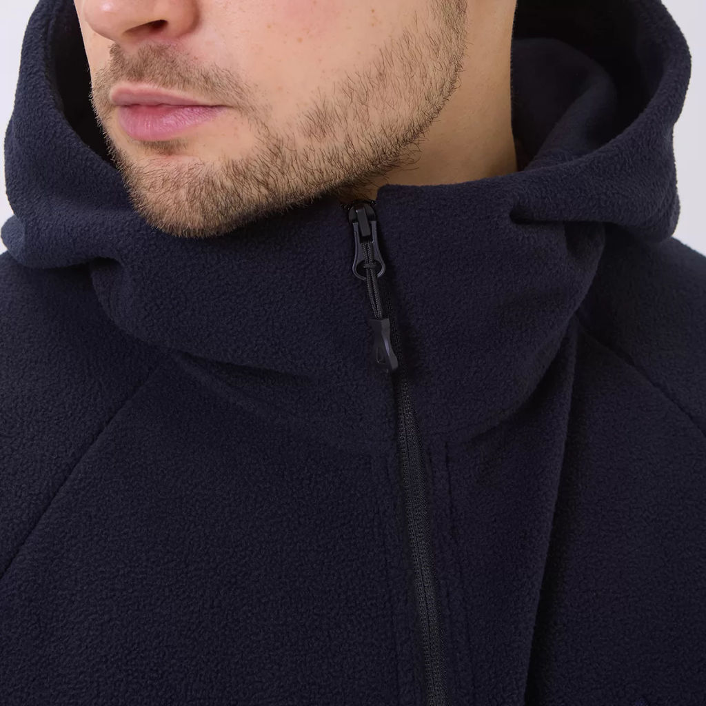 RODOS Толстовка на молнии мужская флис М-322 Черный  фото 20