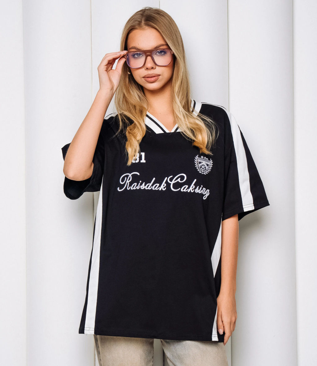 Футболка #КТ1715, чёрный