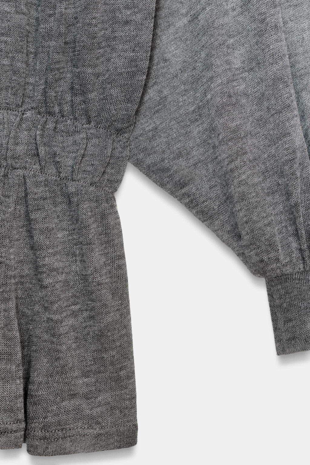 TOP MANGA MURCI?LAGO VOLANTE / Gris vigor? - Zara фото 7