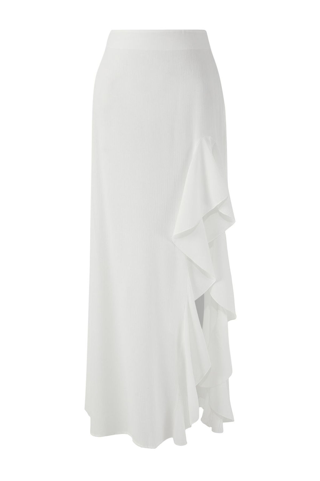 TRENDYOLMILLA Siyah Dokuma Volanl? Maxi Plaj Etegi TBESS21ET0155 фото 7