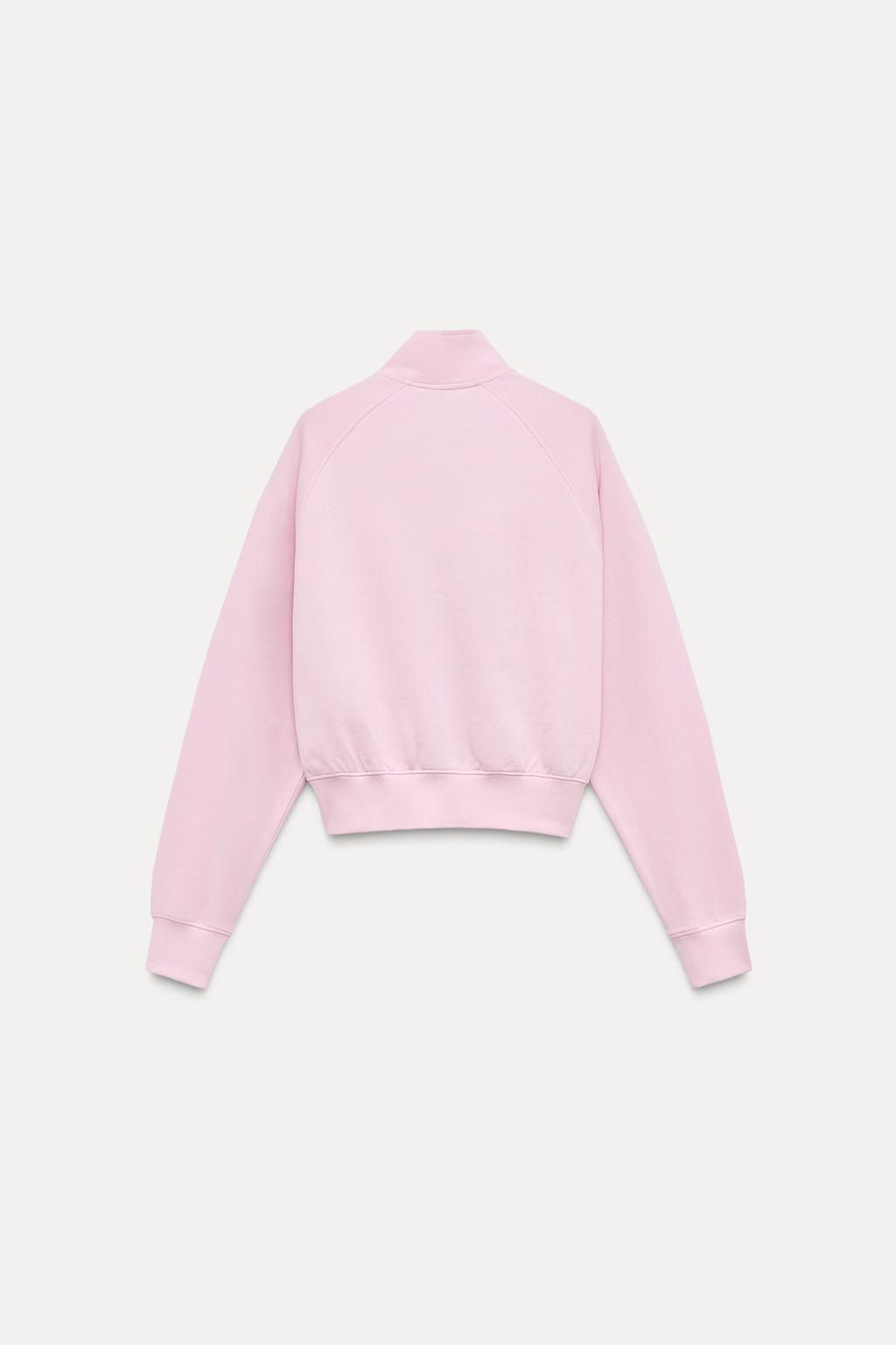 SWEATSHIRT WITH ZIP - Zara фото 7
