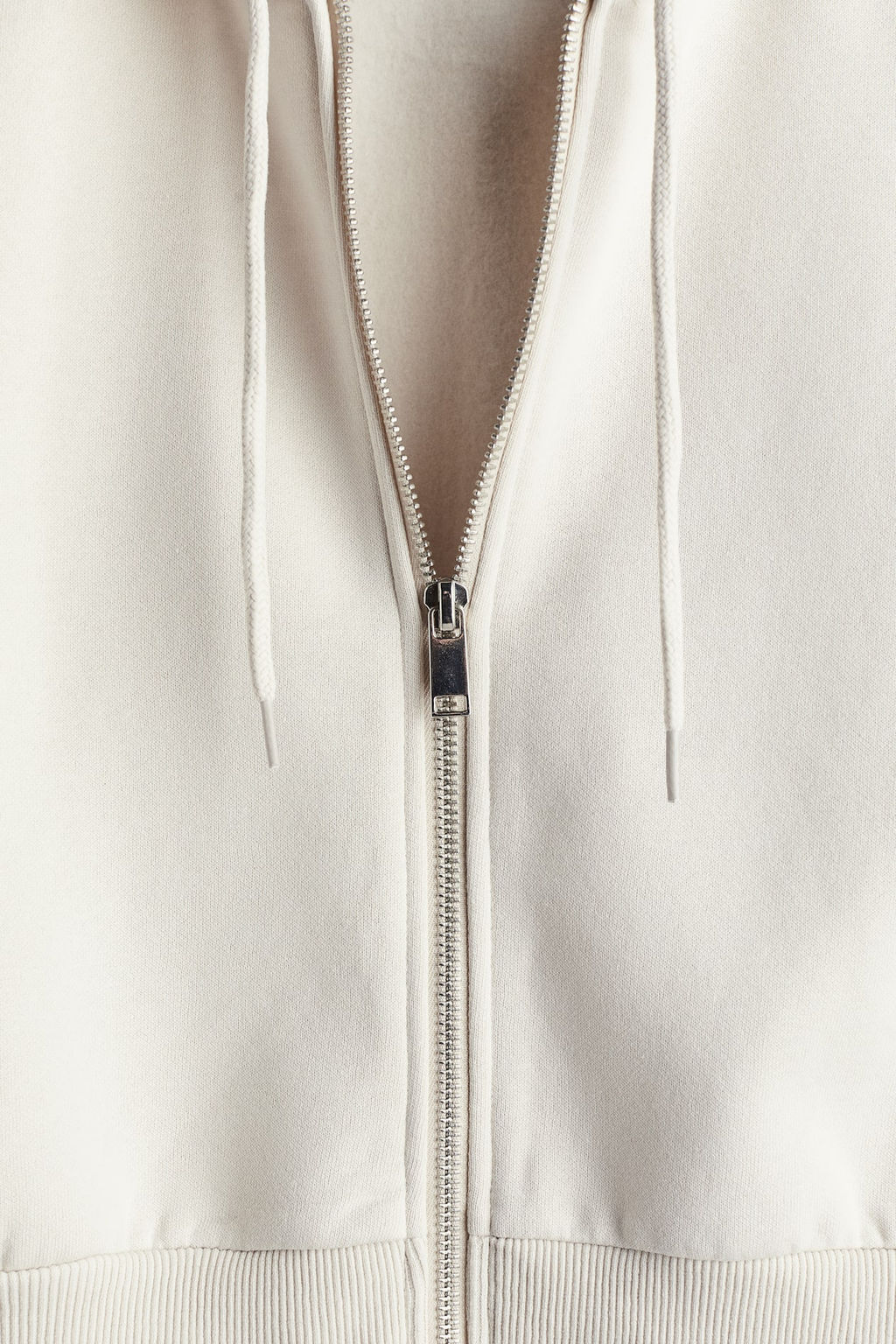 Chaqueta sudadera cropped con capucha y cremallera - H&m фото 6