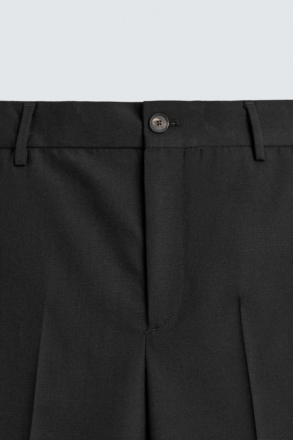 PANTAL?N TRAJE 100% LANA LIMITED EDITION / Negro - Zara фото 7
