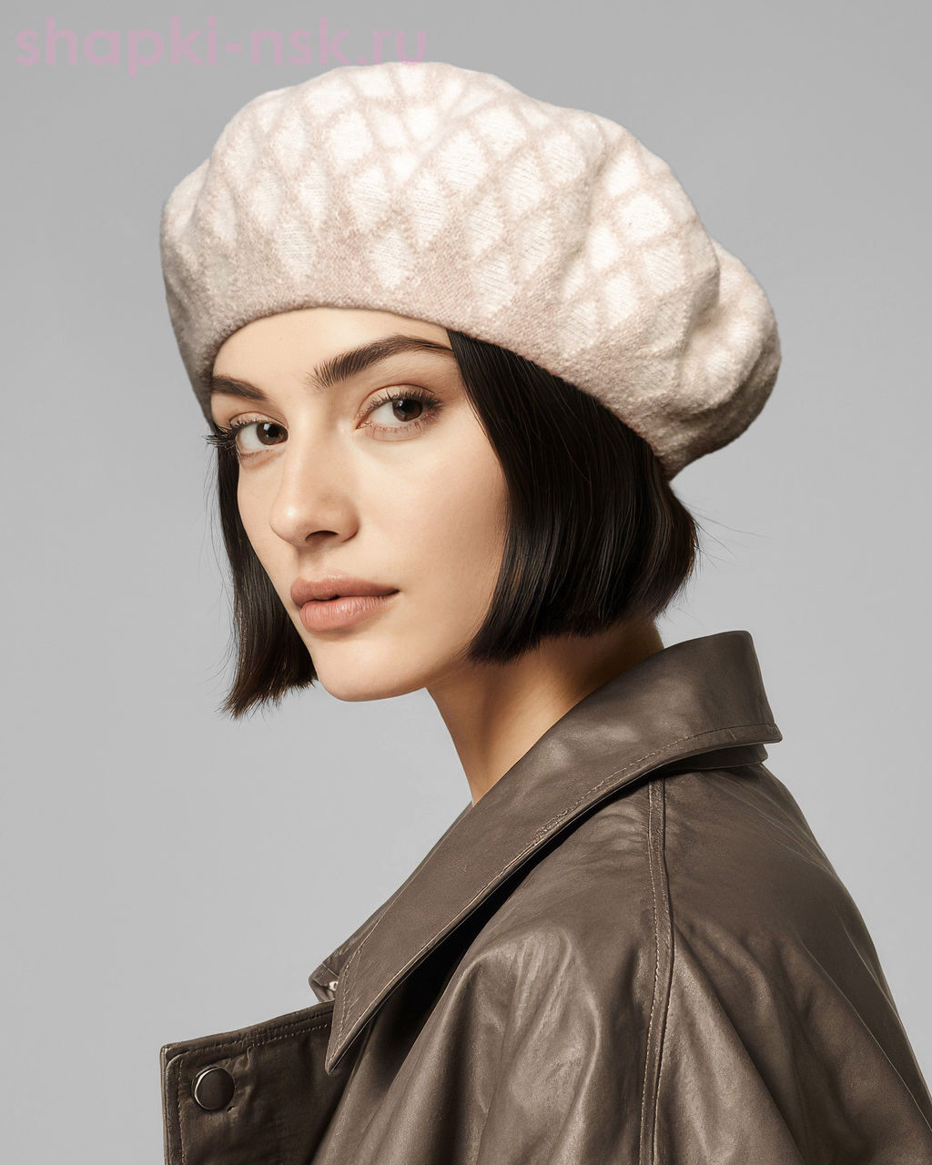 515 Берет женский флис (56-58)