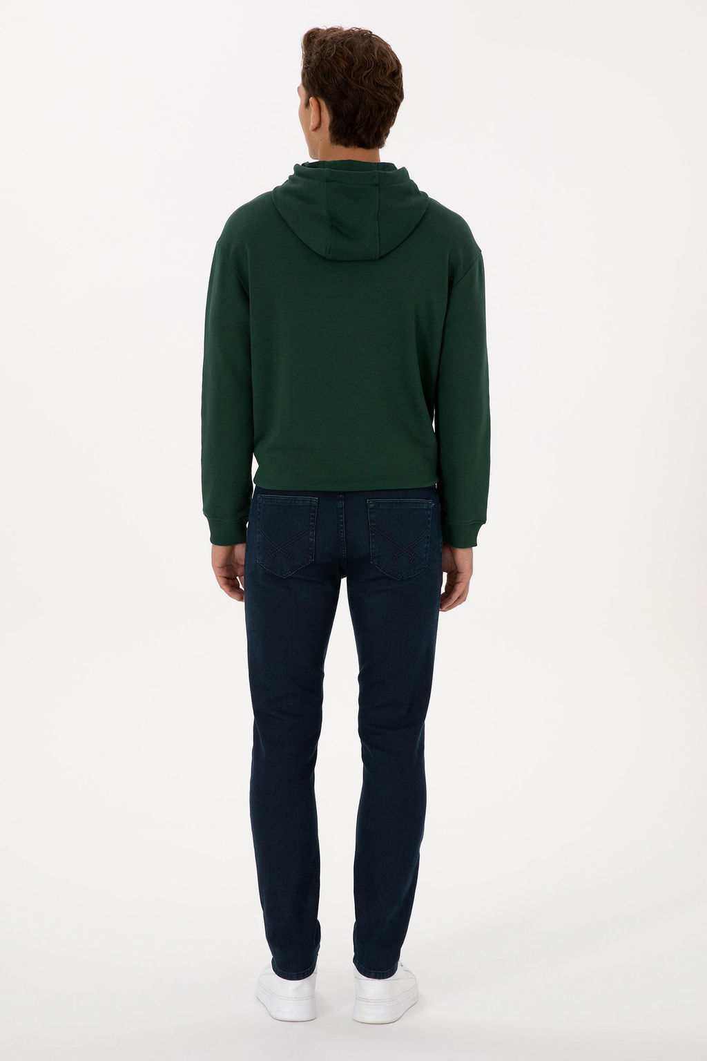 Erkek Koyu Mavi Slim Fit Jean Pantolon - U.s. polo assn фото 4