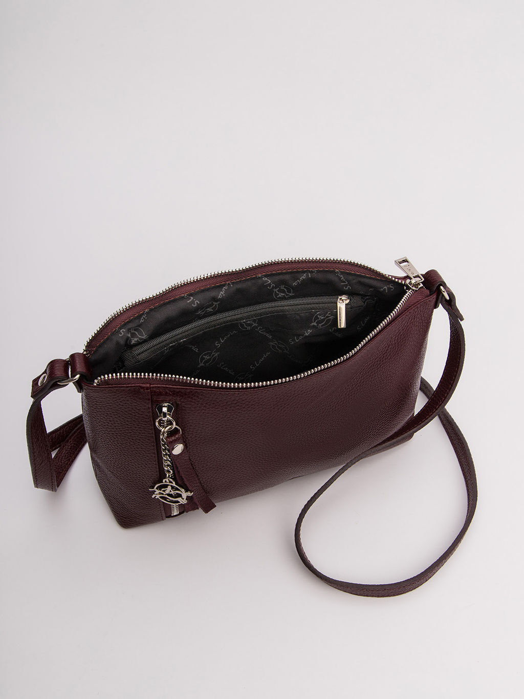 Бордовый кросс-боди S.Lavia  фото 9