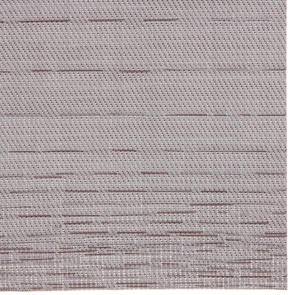 Цена за 3 шт. Салфетка на стол 30*45см плетеная, Строчка серая