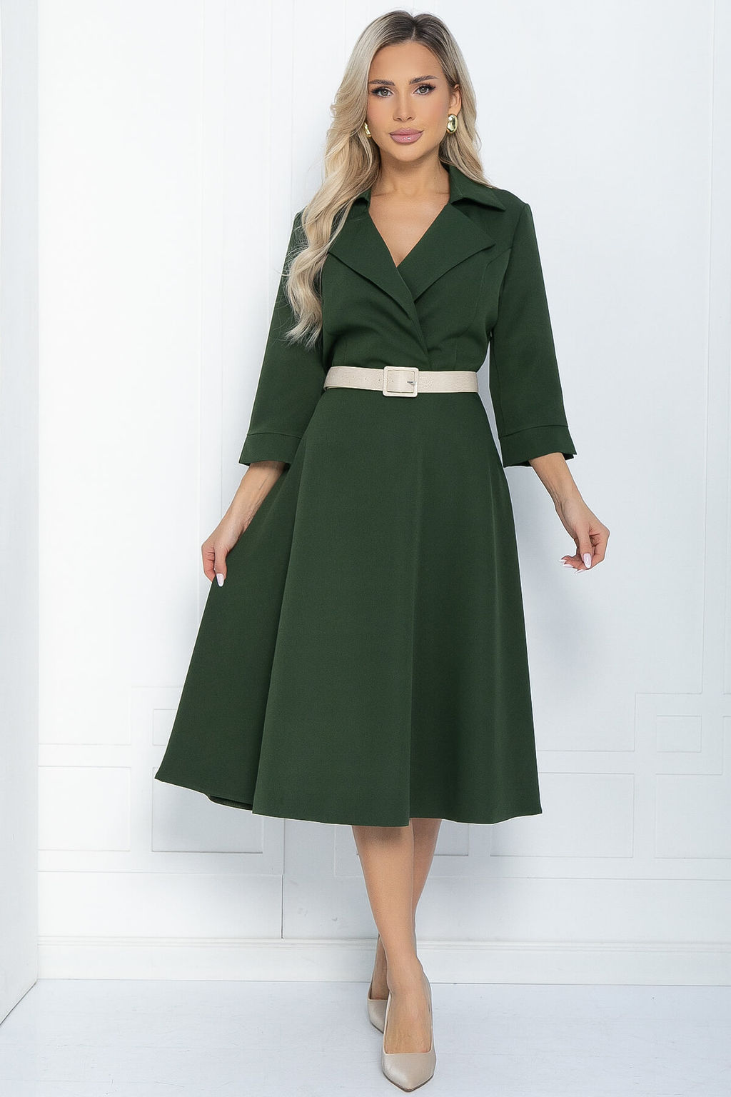 Платье Лесли (хаки) П12093 - Lt collection фото 4