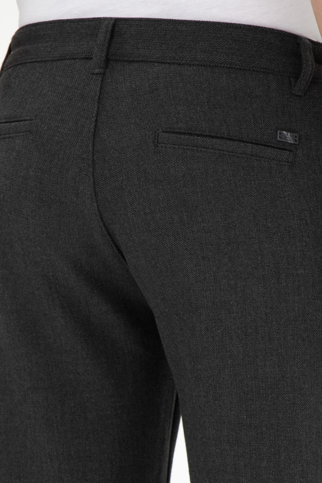 Мужские брюки из плотной ткани антрацитового цвета Неожиданная скидка в корзине - U.s. polo assn фото 6