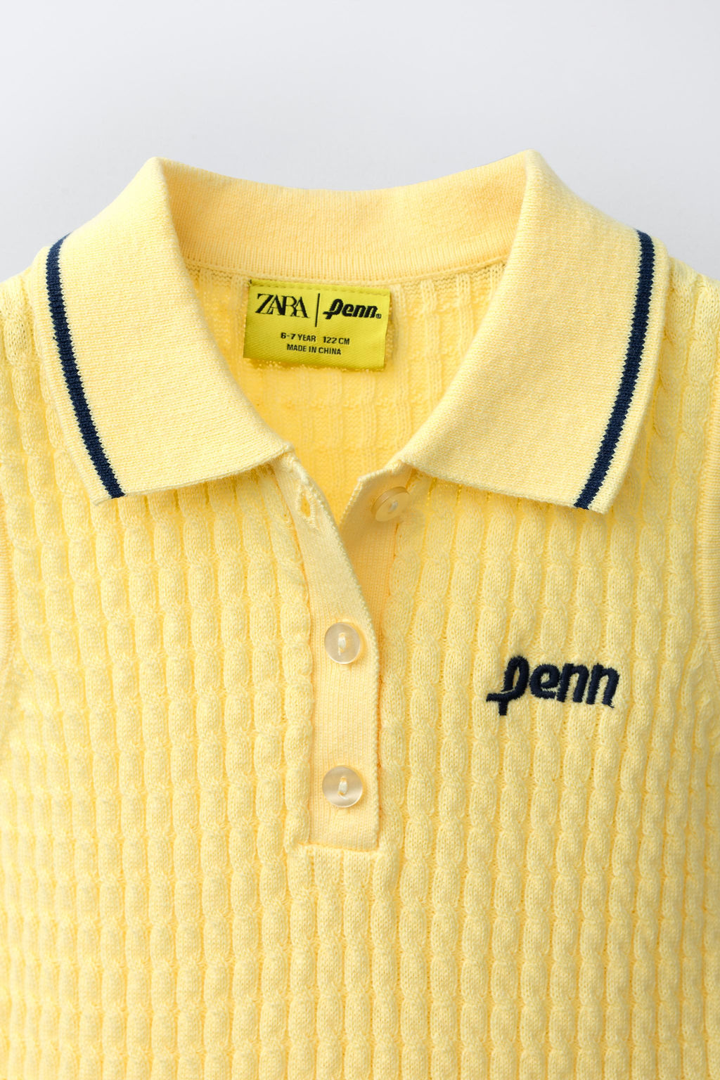 TOP POLO OCHOS PENN  / Lim?n - Zara фото 3
