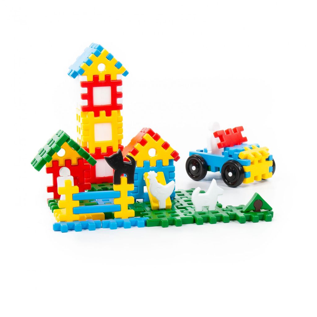 Конструктор Семья (120 элементов) (в мешке) - Полесье фото 4