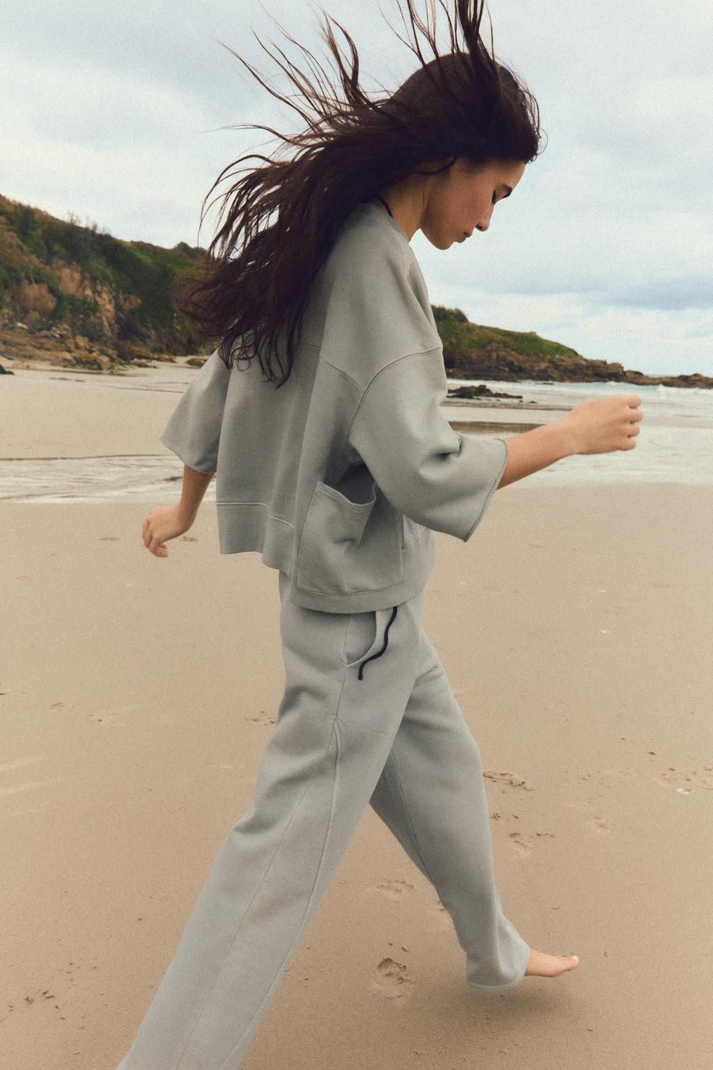 WASHED EFFECT TROUSERS - Zara фото 26