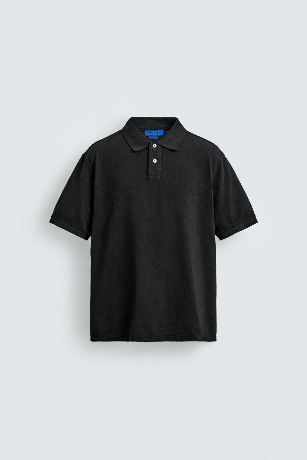 POLO PIQU? LAVADO AARON LEVINE X ZARA / Negro  фото 7