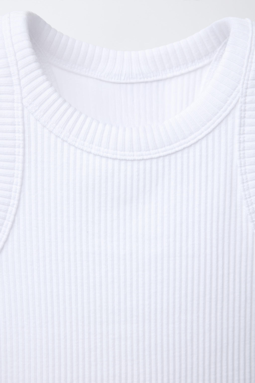RIBBED SWIM T-SHIRT - Zara фото 4