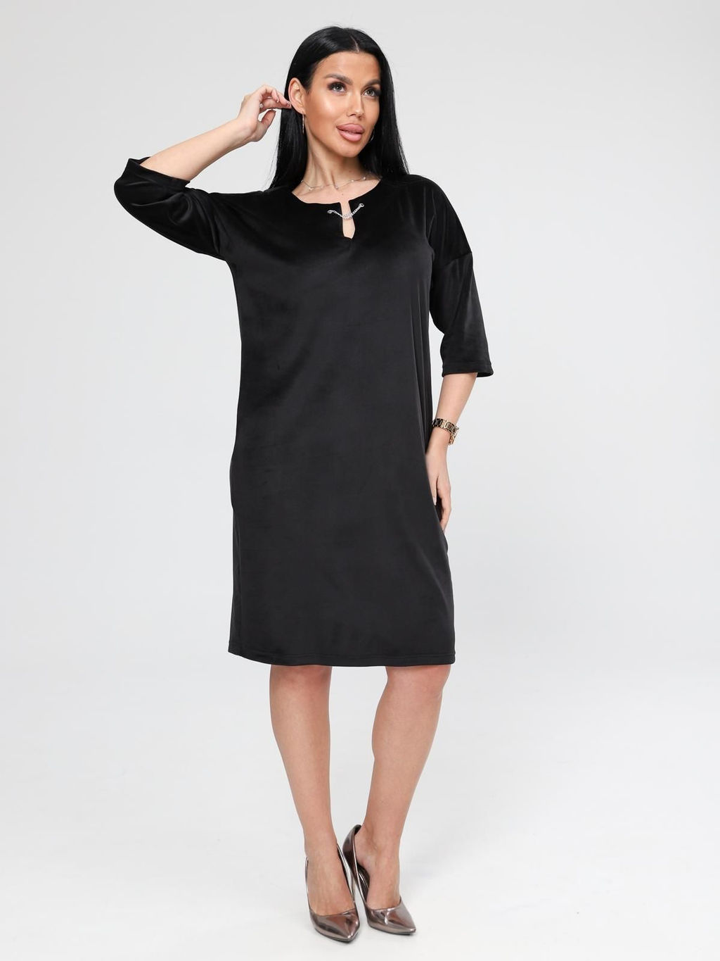 IV-CAPRIZ Карисса - платье из велюра фото 17