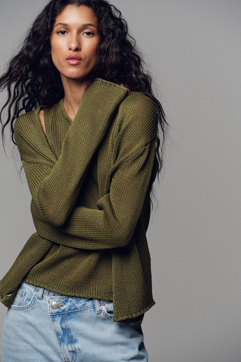 100% COTTON KNIT CARDIGAN - Zara фото 3