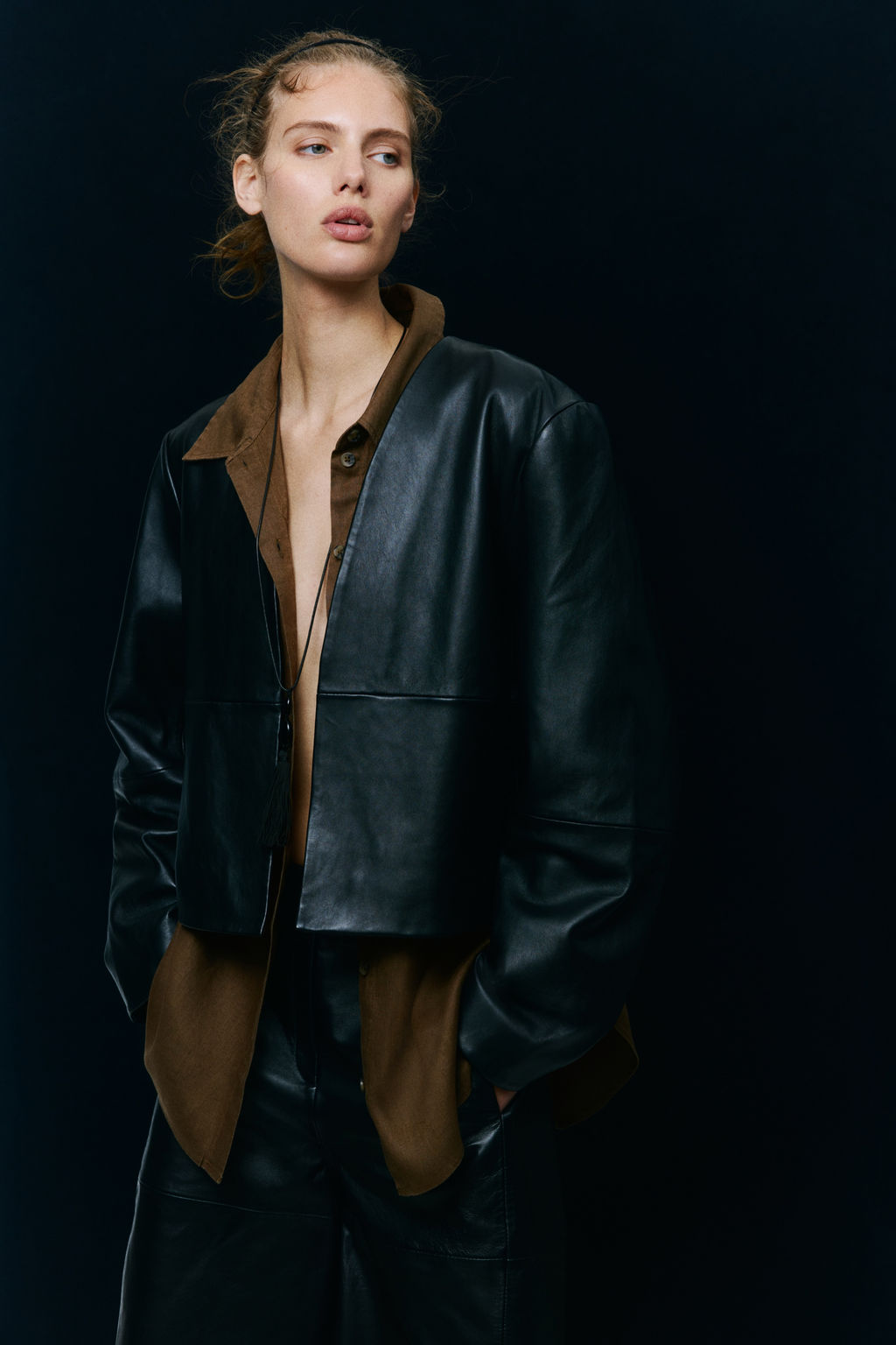 Camisa oversize de lino - H&m фото 5