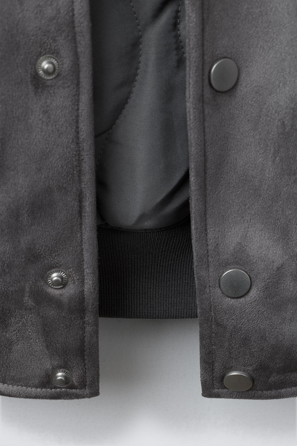 COMBINED SUEDE EFFECT BOMBER JACKET - Zara фото 8