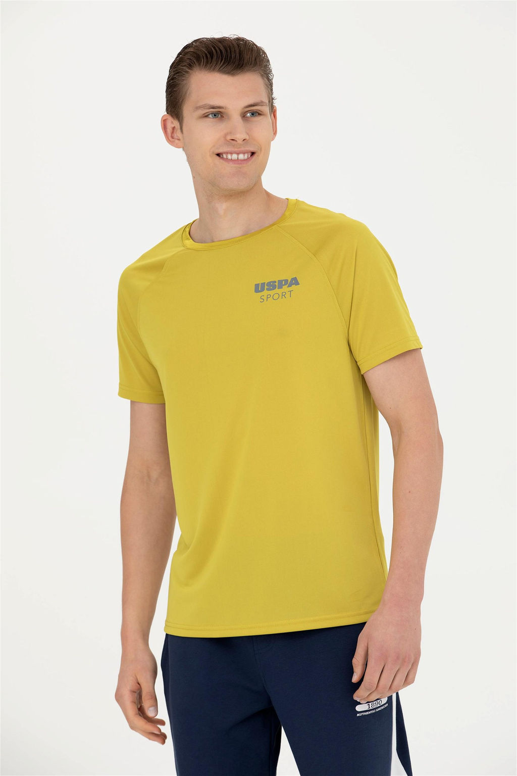 U. S. Polo Assn / Мужская фисташково-зеленая футболка - U.s. polo assn фото 10