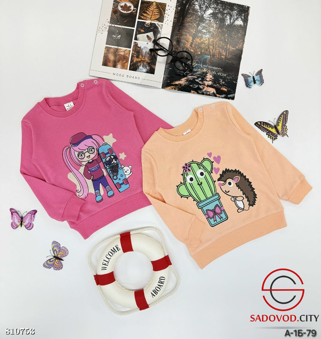 Кофта для девочки с рисунком - Bruno фото 10