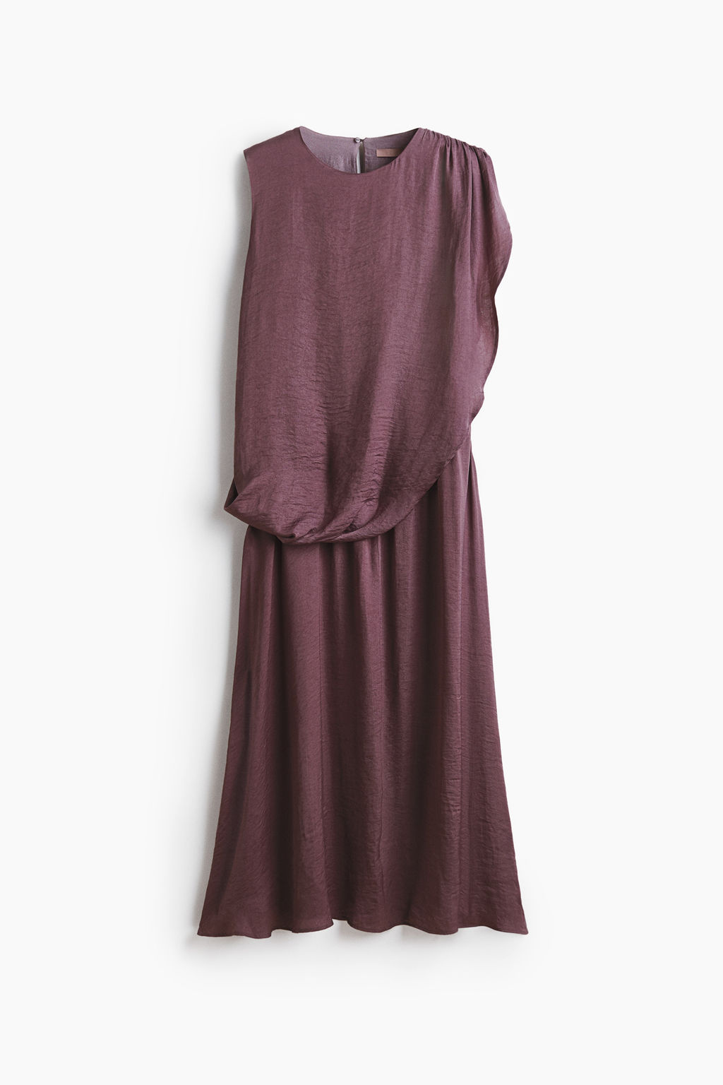 Vestido drapeado de sat?n - H&m фото 2
