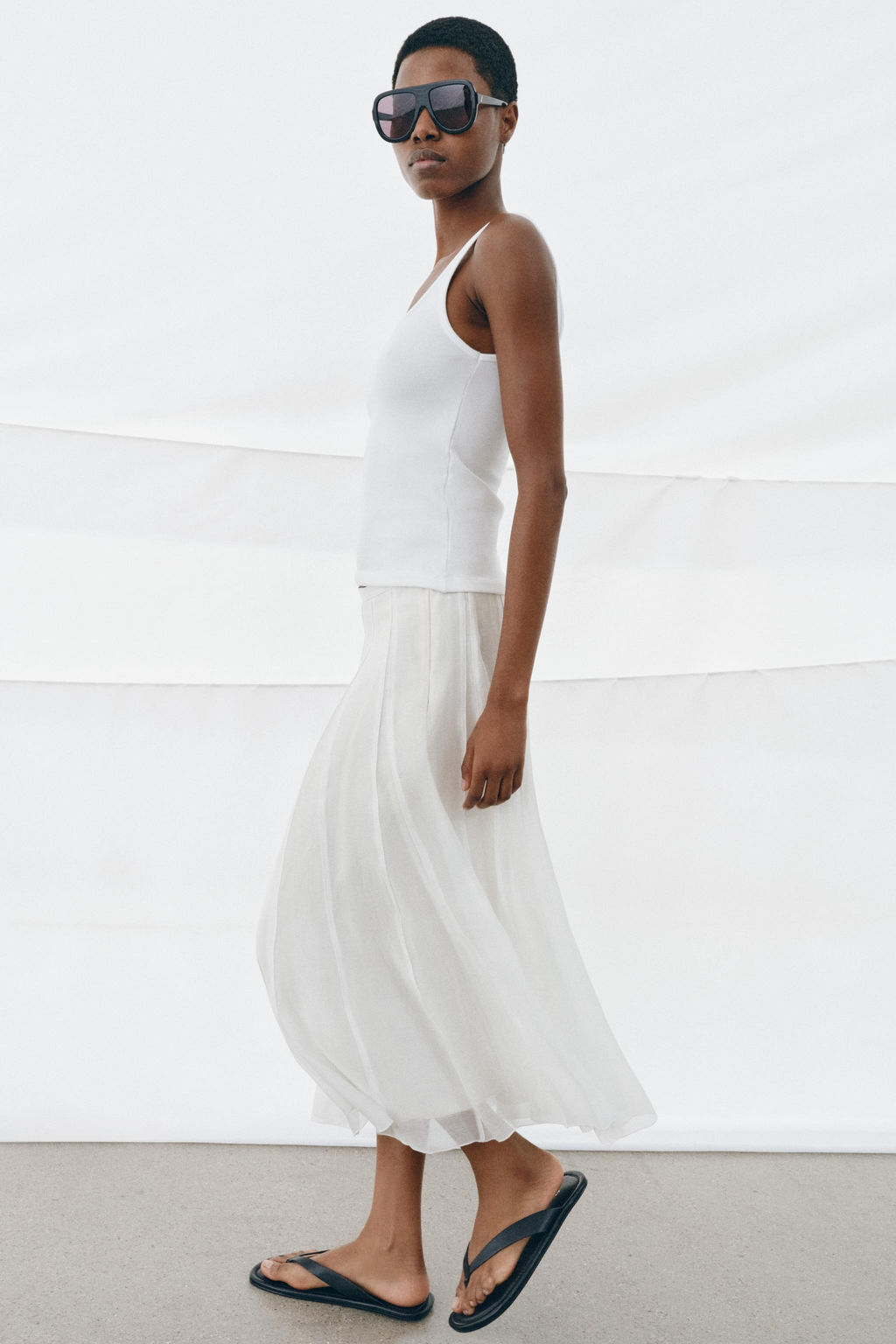 CAMISETA TIRANTES / Blanco - Zara фото 3