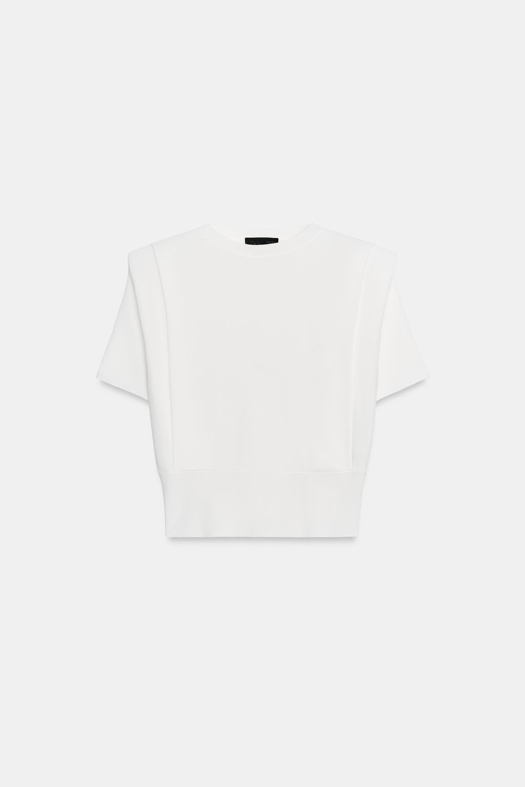 TOP PUNTO HOMBRERAS / Blanco - Zara фото 6