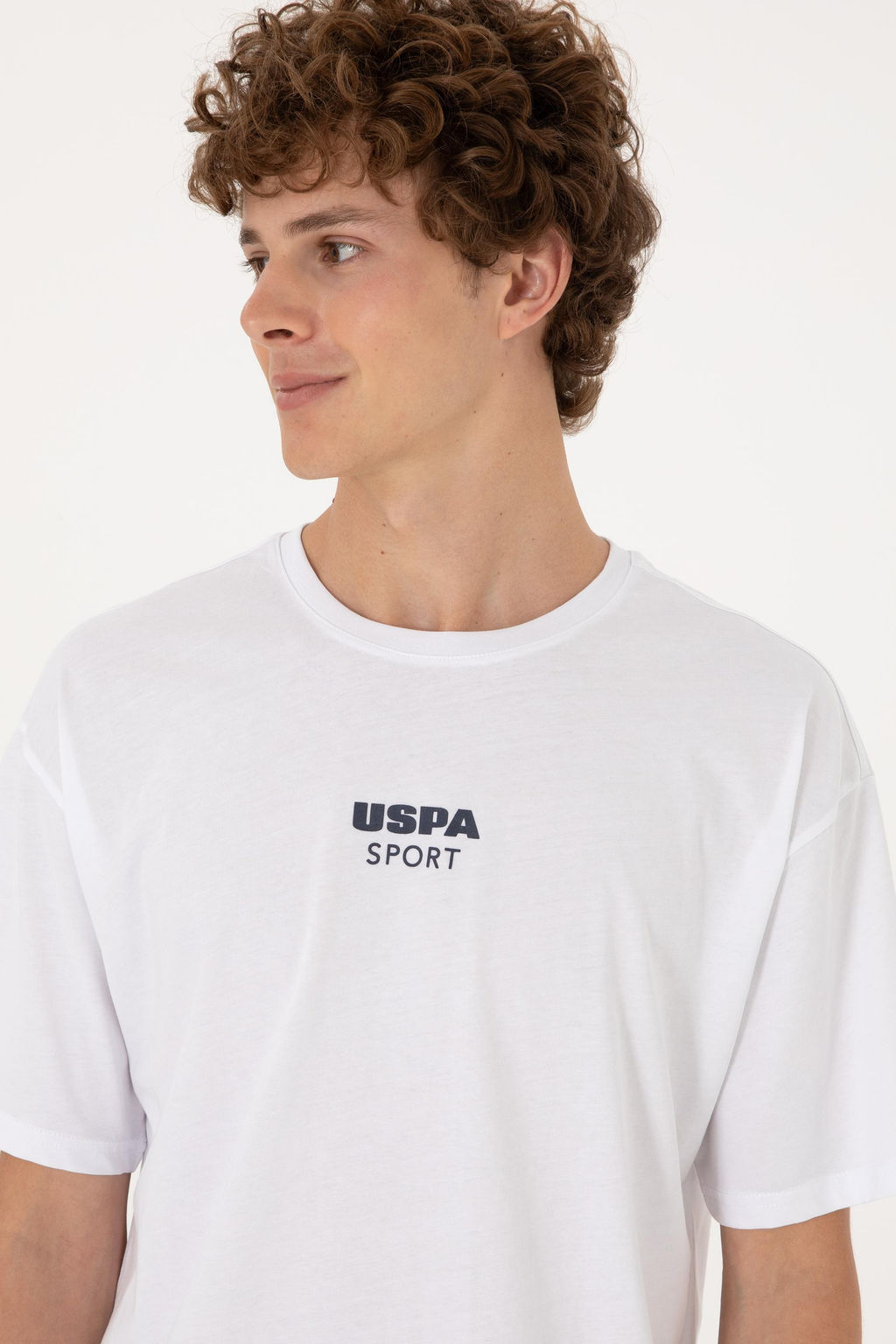 Erkek Comfort Fit Bisiklet Yaka Beyaz Ti__rt Sepette S_rpriz _ndirim - U.s. polo assn фото 2