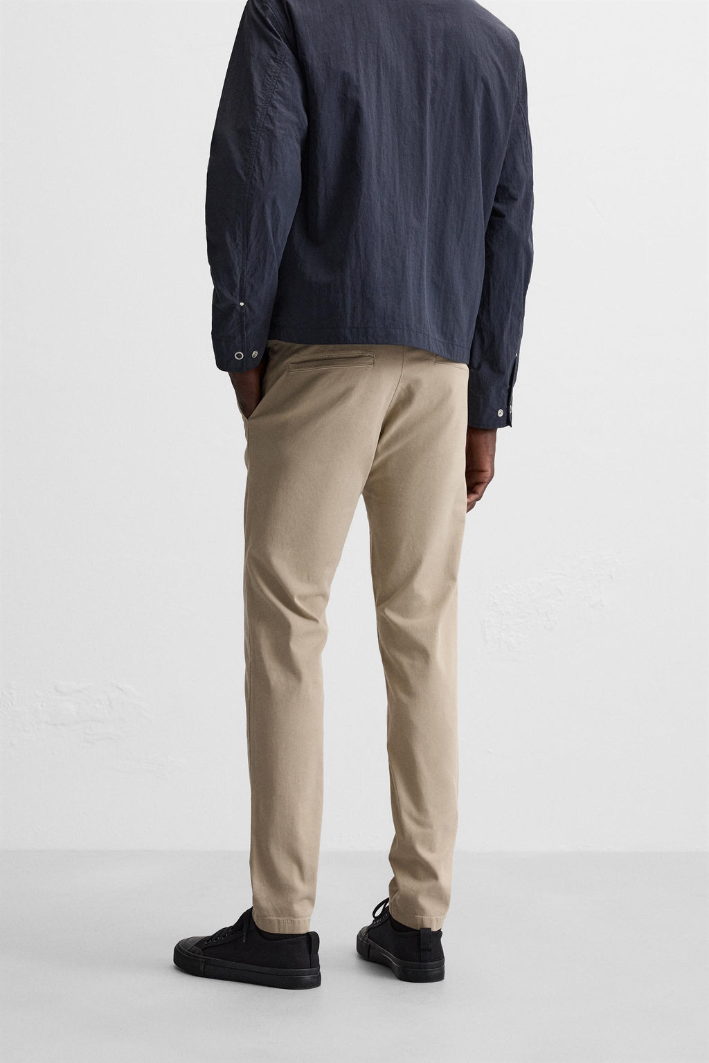 SKINNY FIT CHINO TROUSERS - Zara фото 3