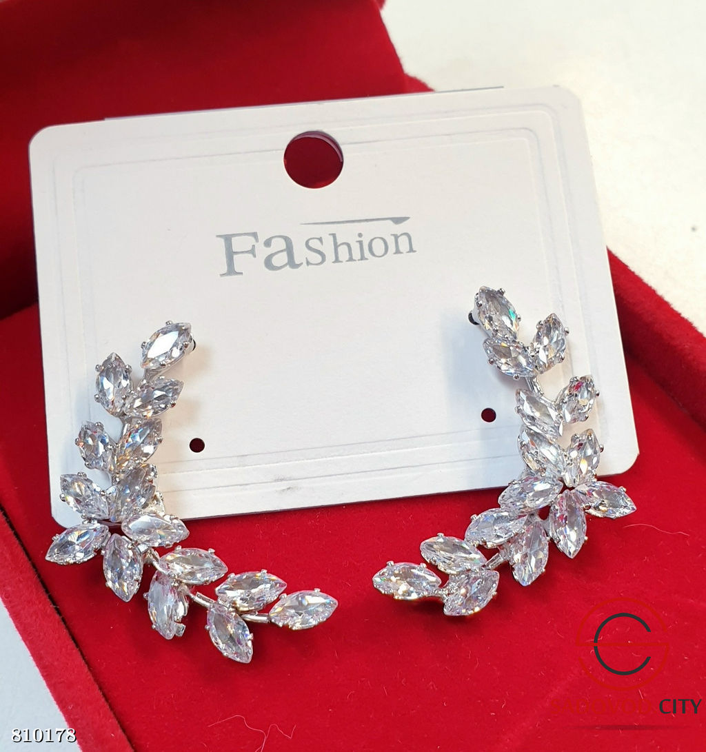 Серьги с кубическим цирконием - Bruno фото 3